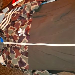 Adidas camo jacket